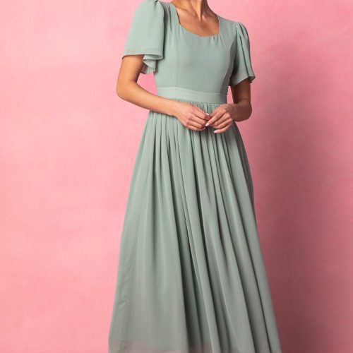 Abbie Dress in Sage-Adult