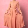 Andie Dress in Apricot Crush-Adult