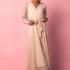 Andie Dress in Champagne-Adult