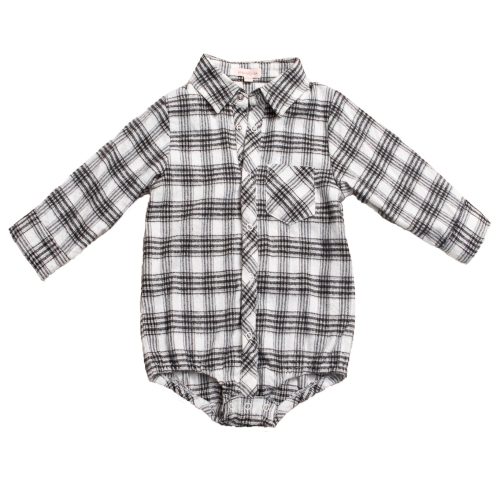 BabyBoysJohnShirtGenevievePlaid Front