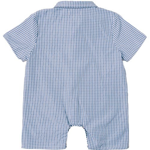 JamesBBBoyRomperBlueGingham back