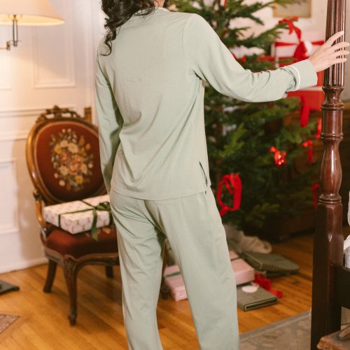 SoSftGreen HolidayPjs 33