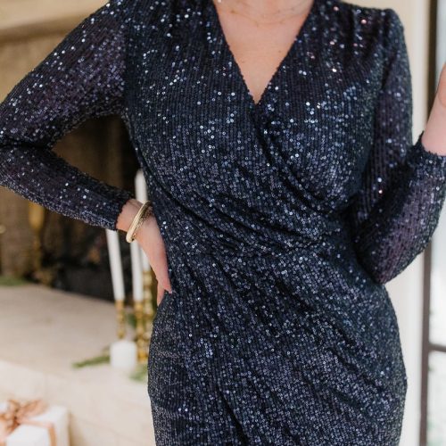 Starstruck Dress in Navy - FINAL SALE-Adult